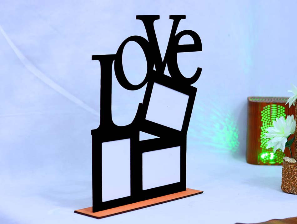 Love Picture Frame Black