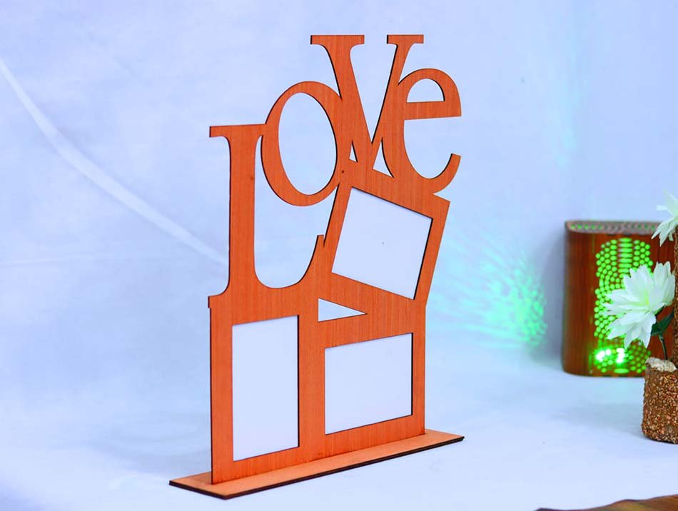 Love Picture Frame Mdf