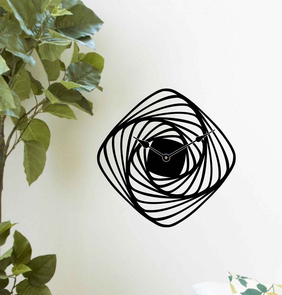 Spiral Modern Wall Clock