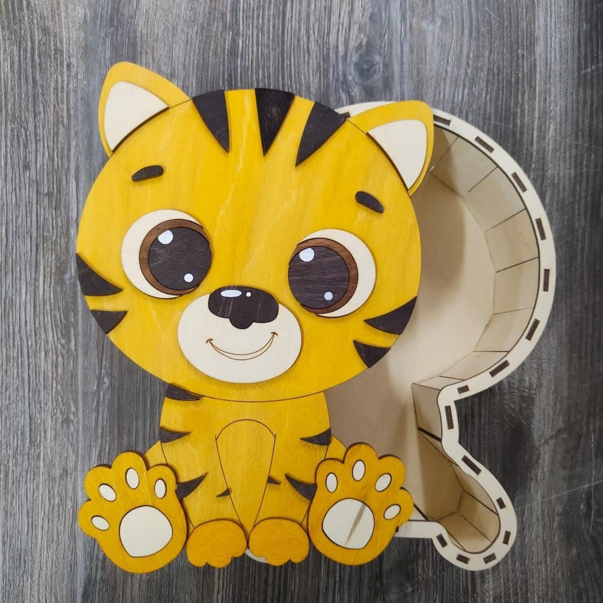 Cute Tiger Gift Box
