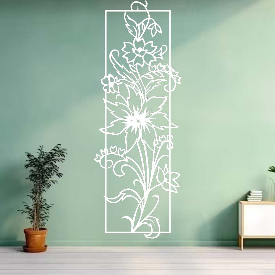 Vine Wall Decal Floral Wall Decor